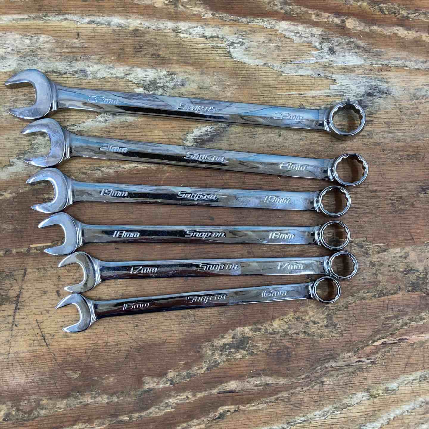 【中古】スナップオン(Snap-on) ズボン下鍵書き割り 6点 OEXM220B/210/190/180/170/160【柏店】