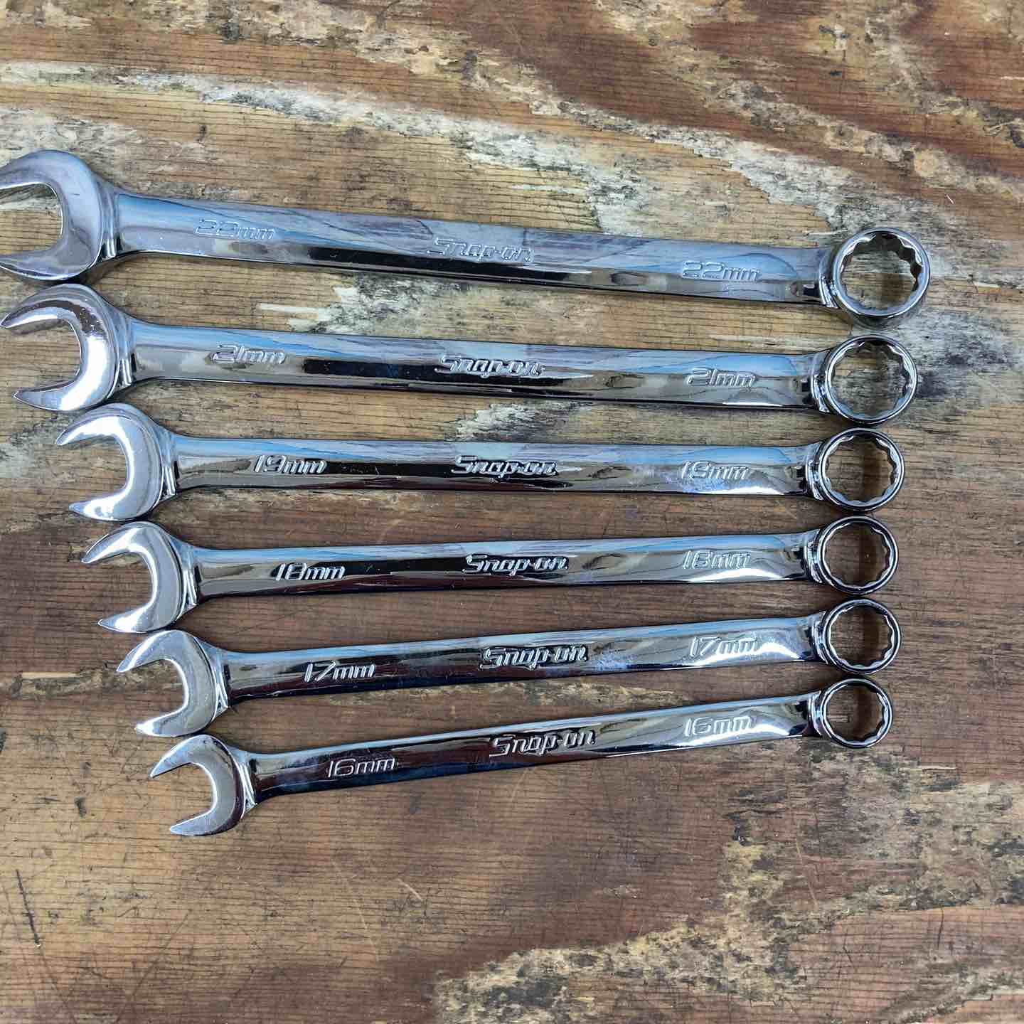 【中古】スナップオン(Snap-on) ズボン下鍵書き割り 6点 OEXM220B/210/190/180/170/160【柏店】