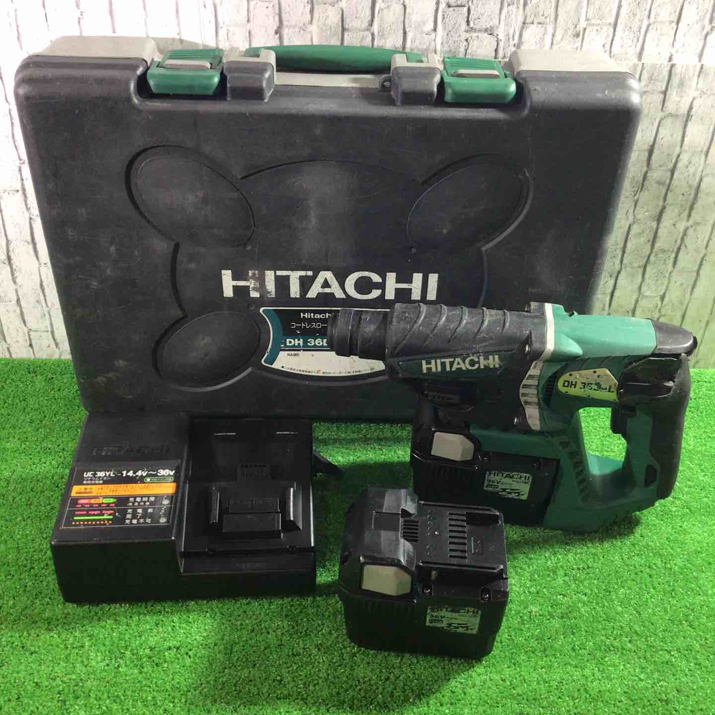 【中古】★ハイコーキ(HIKOKI ※旧:日立工機) コードレスハンマドリル DH36DAL(2SLCK)【三角江店】