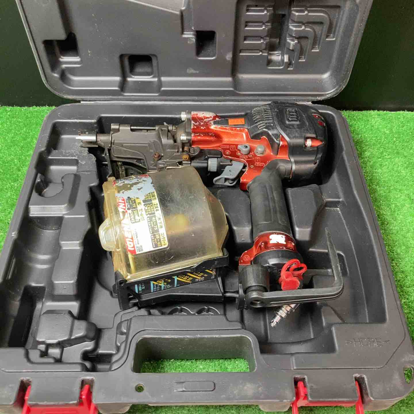 【中古】★マックス(MAX) 高圧大気圏釘打ち機 HN-75N2(D)【岩槻店】