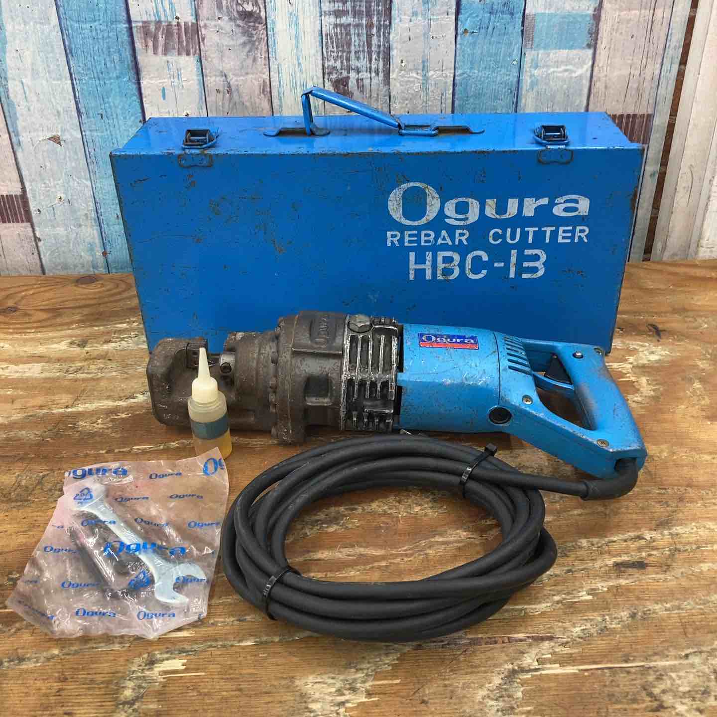 【中古】オグラ 鉄筋切断機 HBC-13N【柏店】