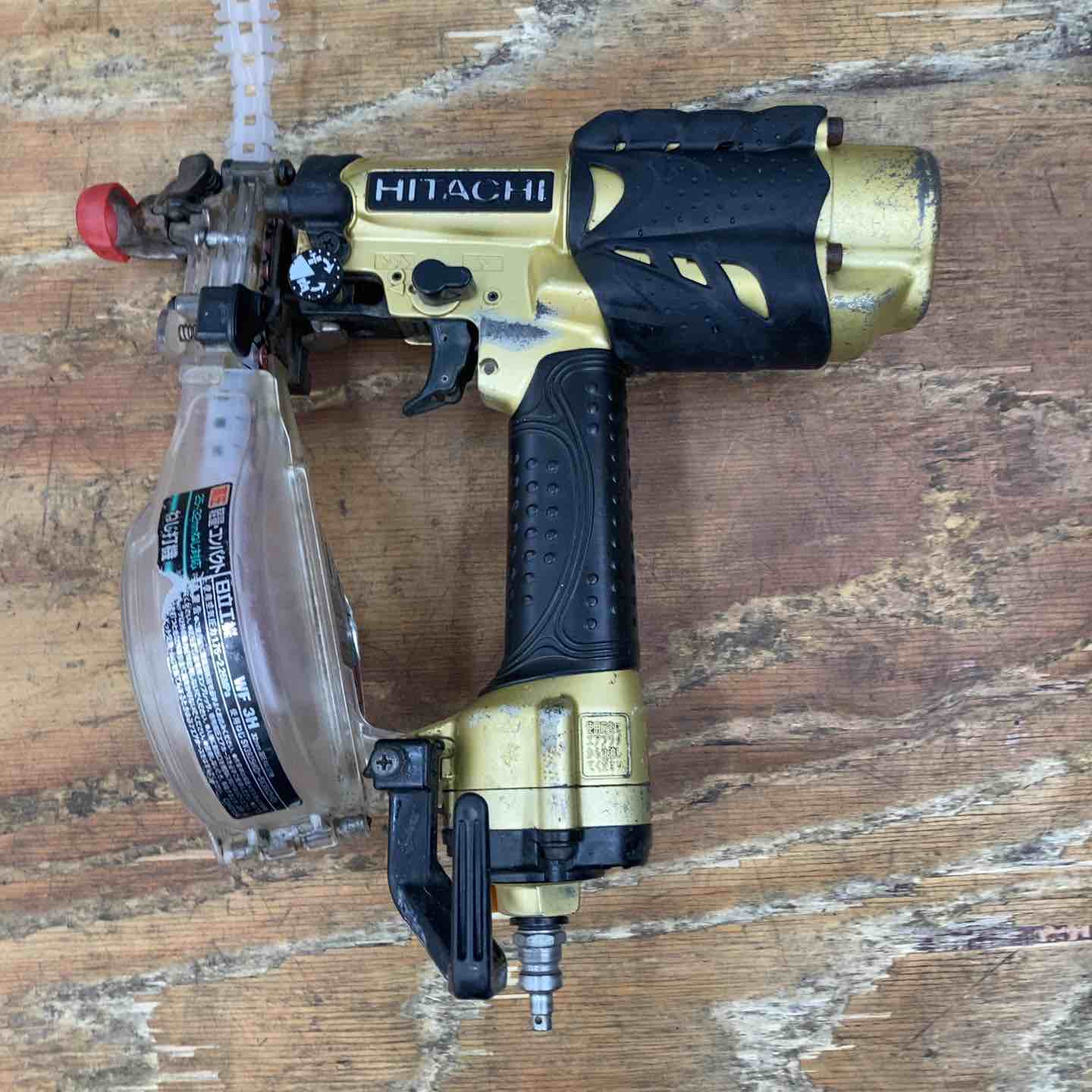 【中古】★ハイコーキ(HIKOKI ※旧:日立工機) 高圧エア湖螺旋釘打ち機 WF3H【柏店】