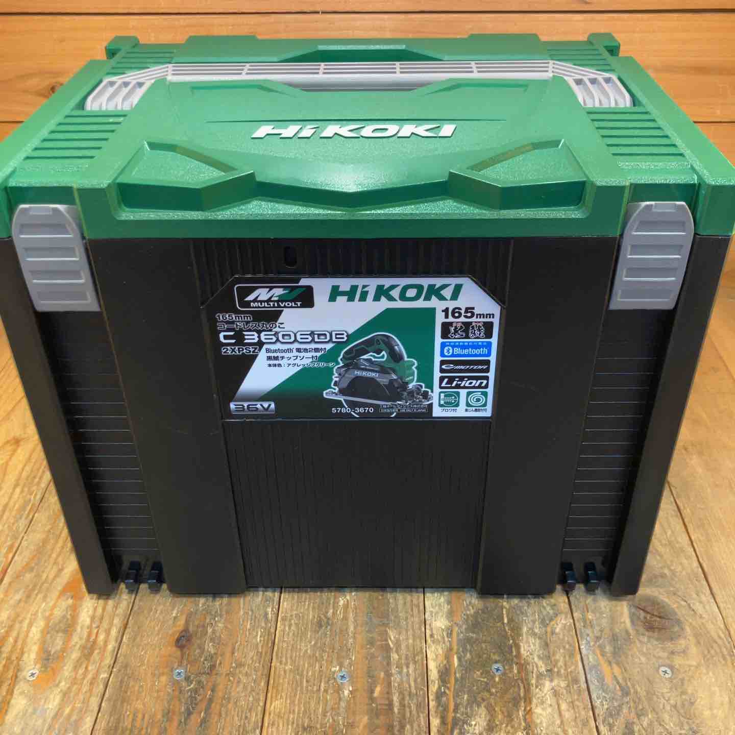 【新古】★ハイコーキ(HIKOKI ※旧:日立工機) コードレスマルノコ C3606DB(2XPSZ)【所沢店】