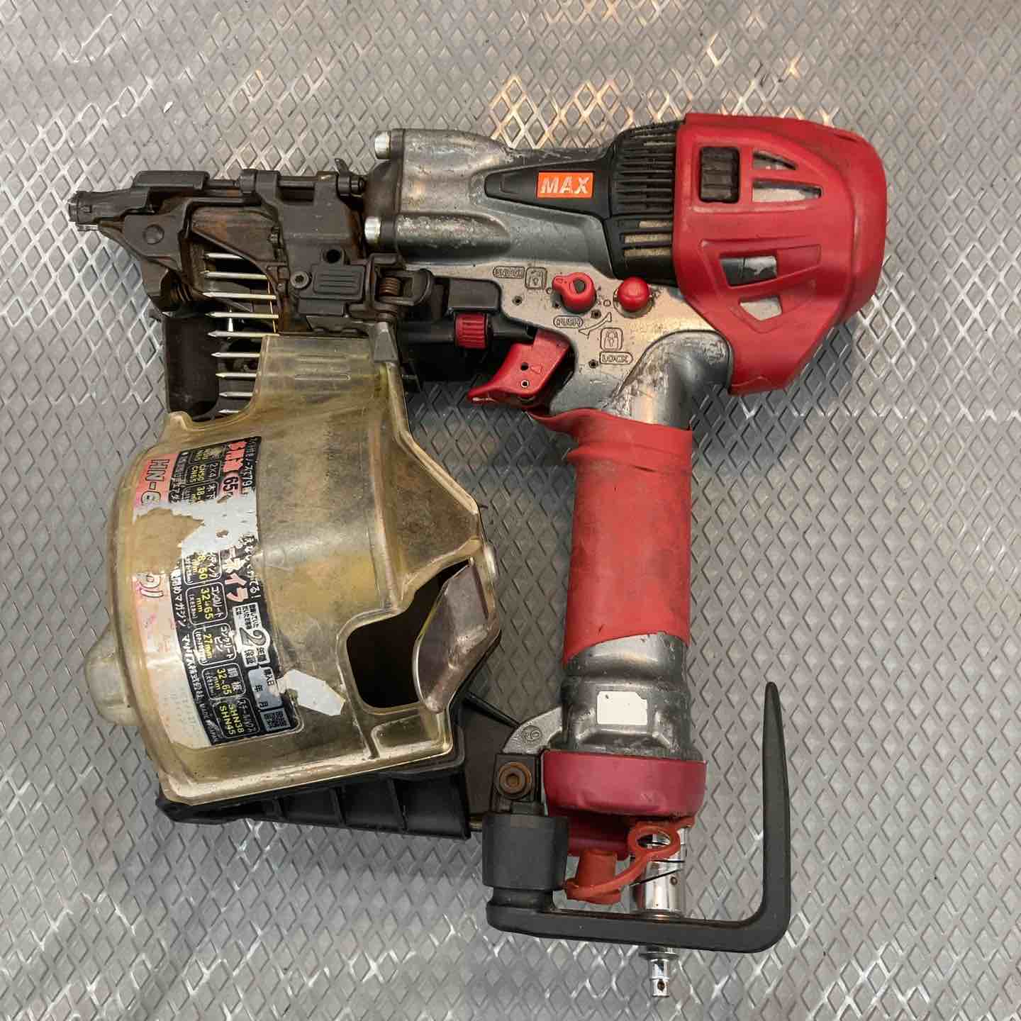 【中古】★マックス(MAX) 高圧大気圏釘打ち機 HN-65N2(D)【所沢店】