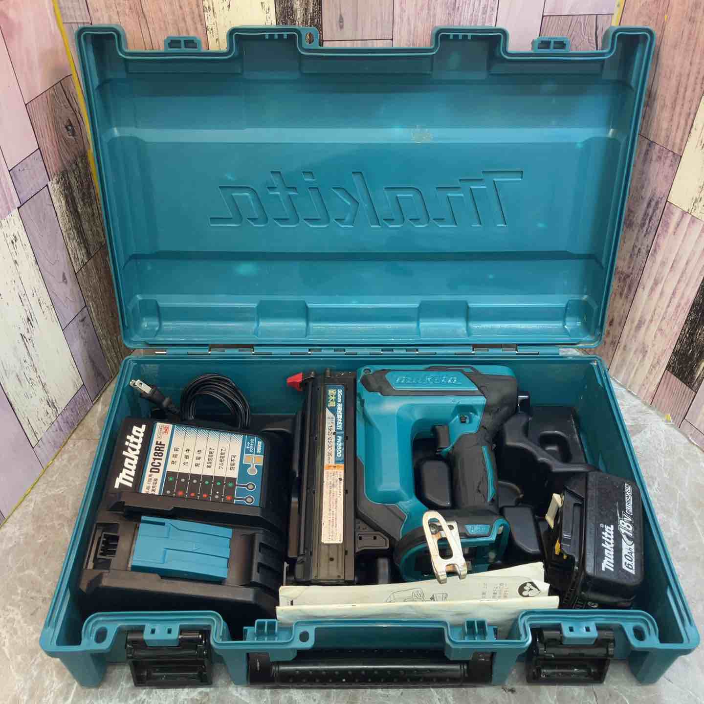 【中古】★マキタ(makita) コードレスフィニッシュネイラ FN350DRG【八潮店】
