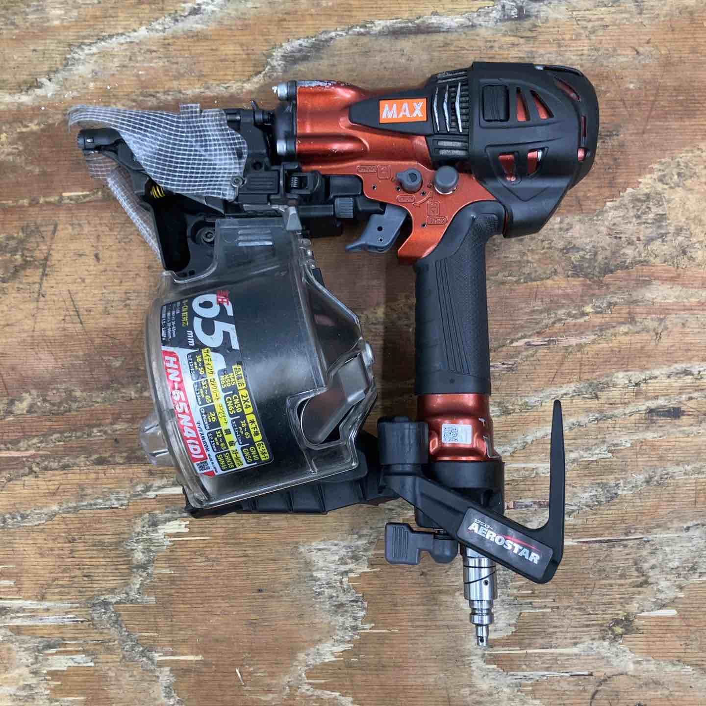 【中古】★マックス(MAX) 高圧大気圏釘打ち機 HN-65N4(D)-R【柏店】