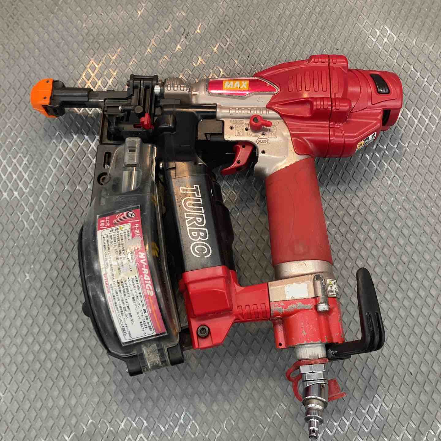 【中古】★マックス(MAX) 高圧エア湖螺子釘打ち機 HV-R41G2【所沢店】