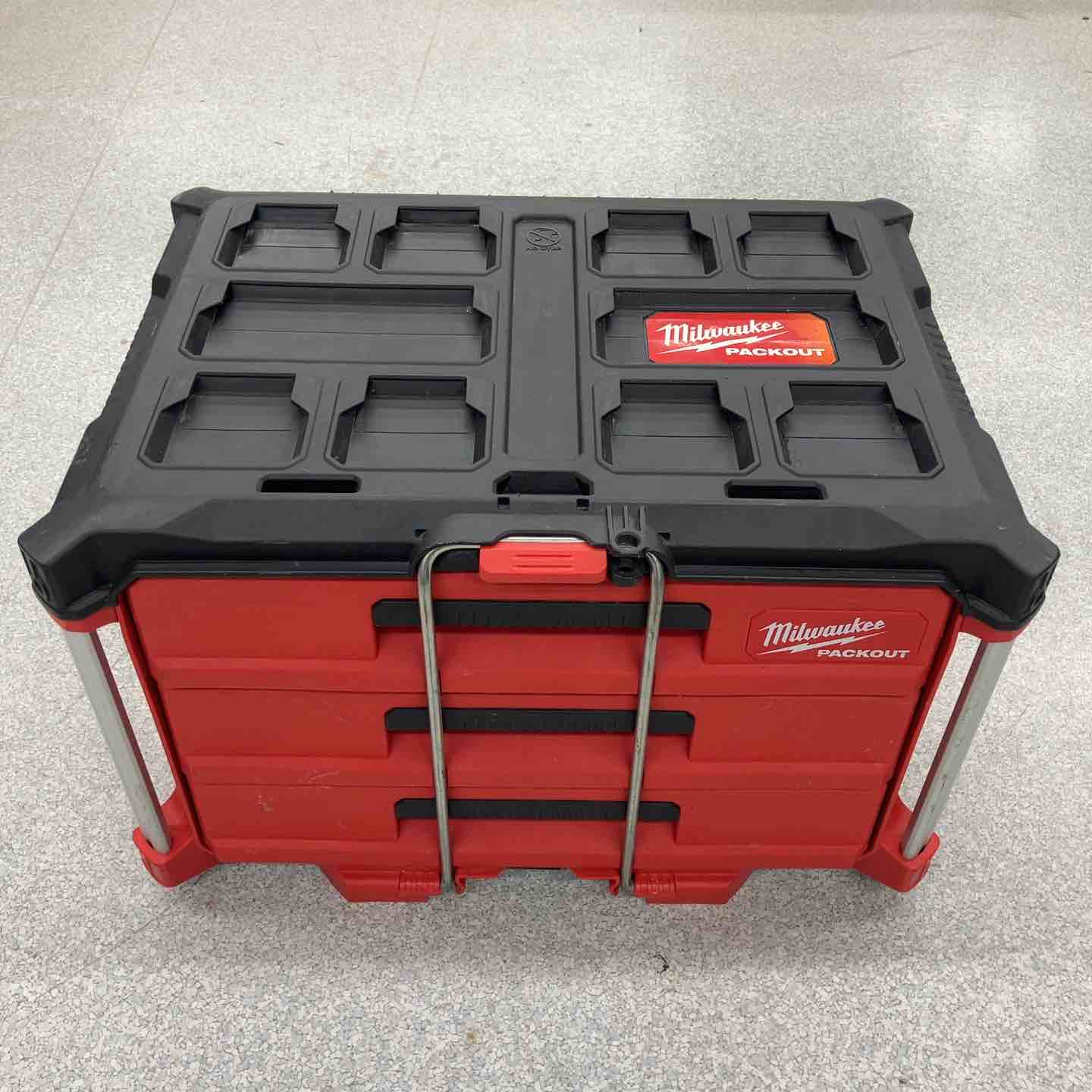 【中古】◇ ミルウォーキー PACKOUT 3段物の具ボックス席 48-22-8443【八潮店】