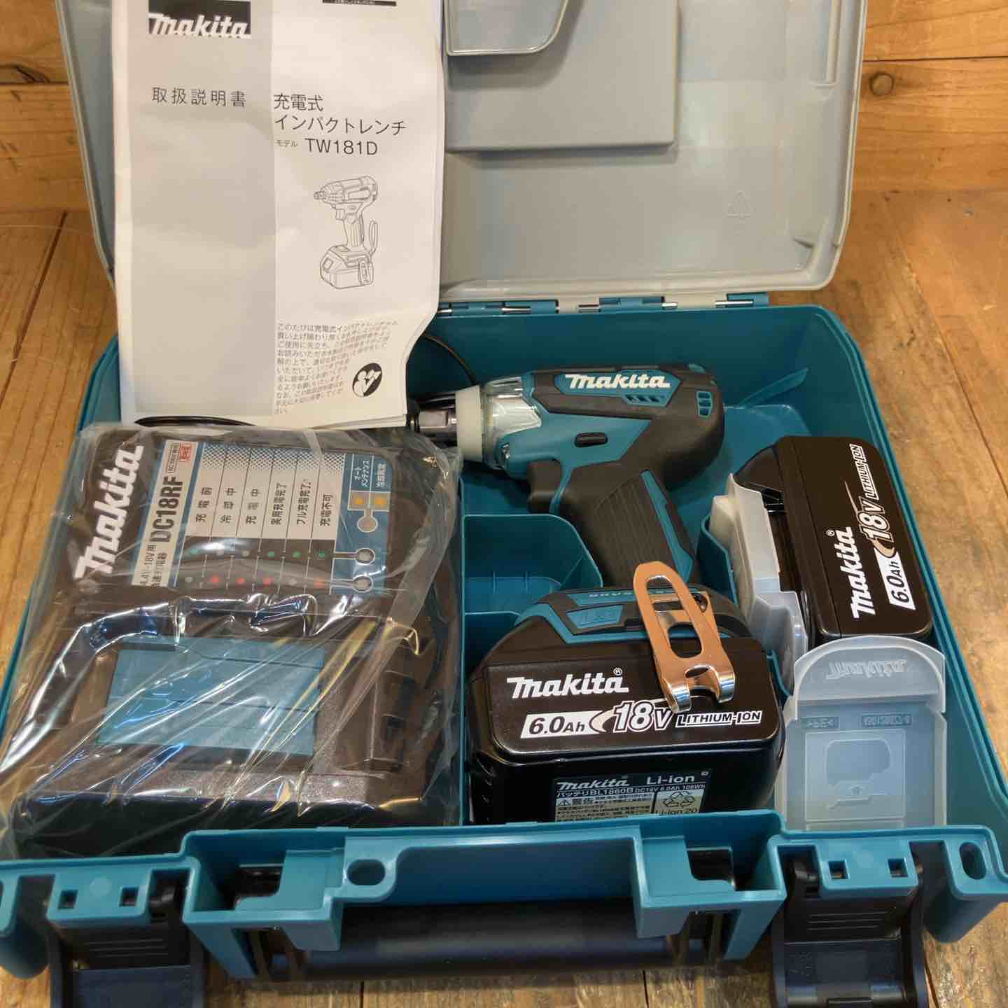 【新古】★マキタ(makita) コードレスインパクトレンチ TW181DRGX【所沢店】