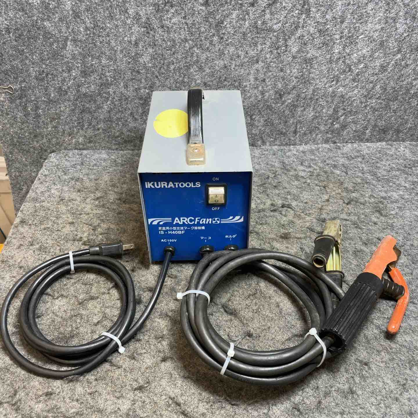 【中古】育良精機(イクラ/IKURA) 100V溶接機 IS-H40BF 弧線気違い【桶川店】