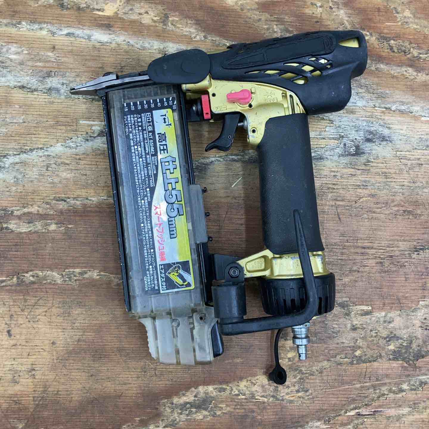 【中古】★ハイコーキ(HIKOKI ※旧:日立工機) 高圧フィニッシュネイラ NT55HM2【柏店】