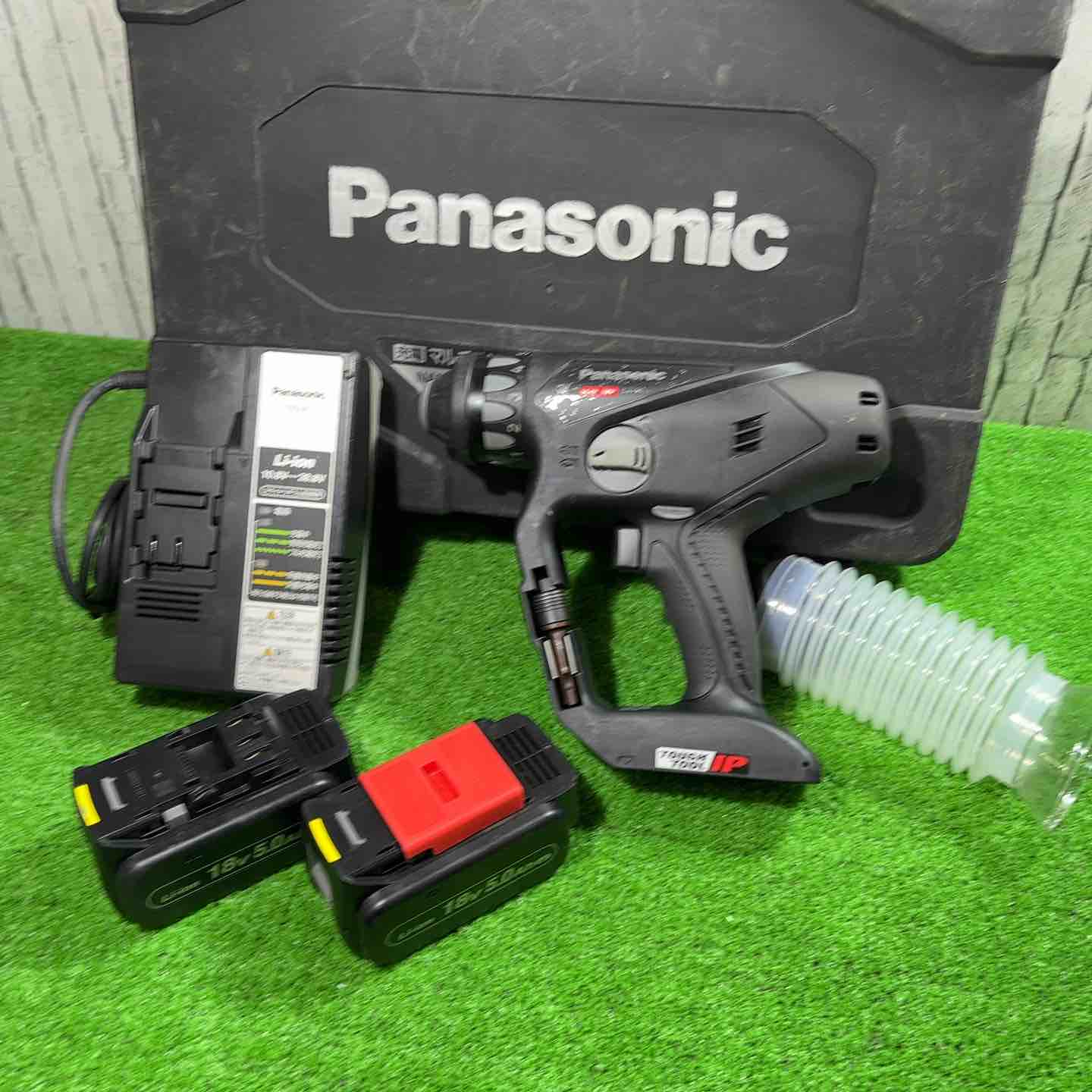 【中古】★パナソニック(Panasonic) コードレスマルチハンマドリル 18V5.0Ah EZ78A1LJ2G-B【三角江店】