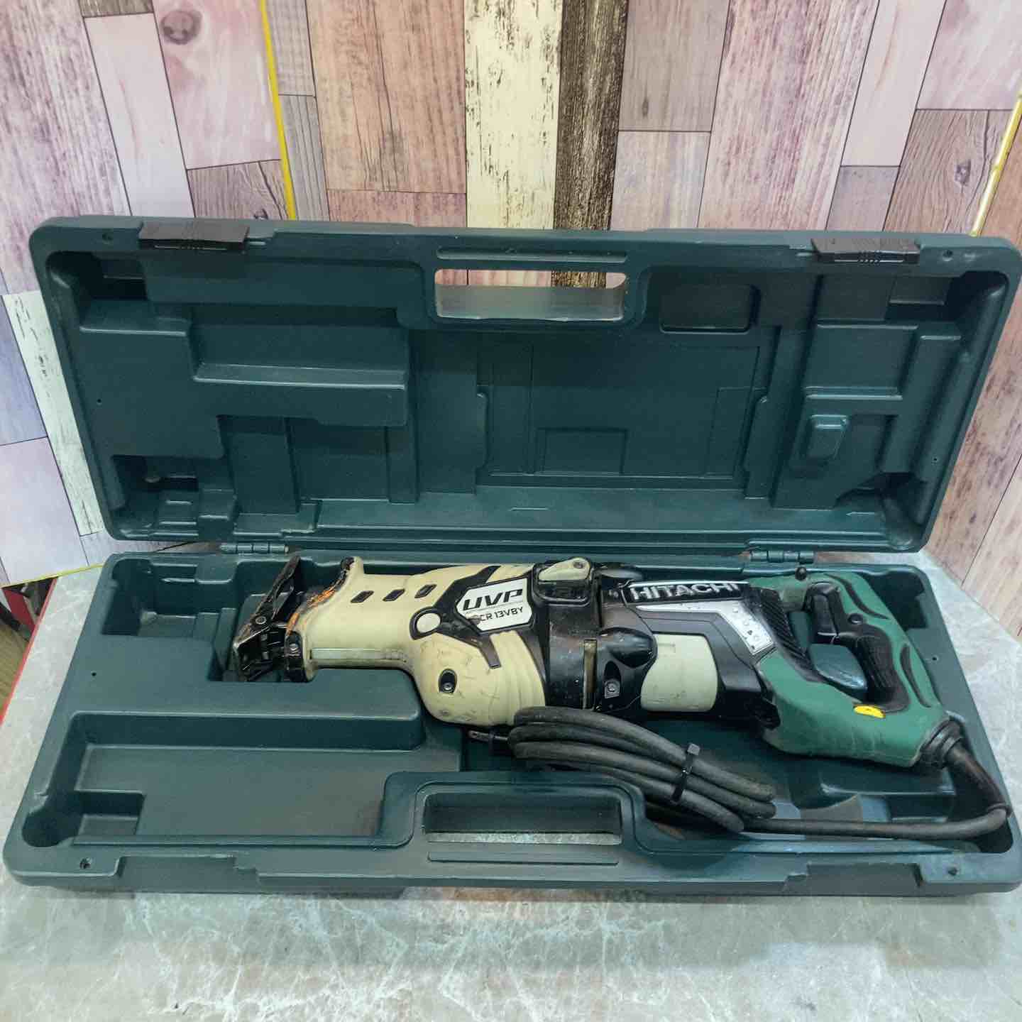 【中古】【現況品】ハイコーキ HIKOKI セーバソー CR13VBY 引き受けるなし シューくっ付けるできない【八潮店】