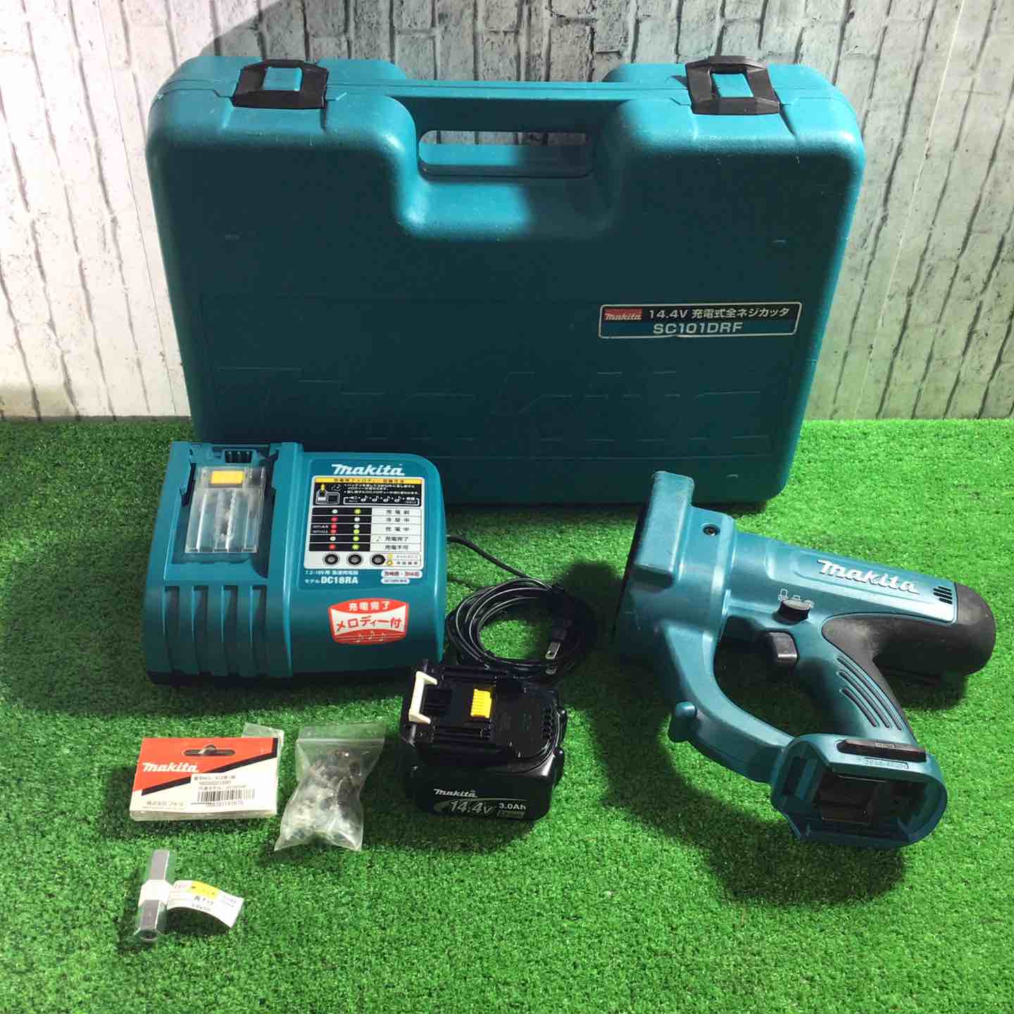 【中古】★マキタ(makita) コードレス全ねじ釘切断機 SC101DRF【三角江店】