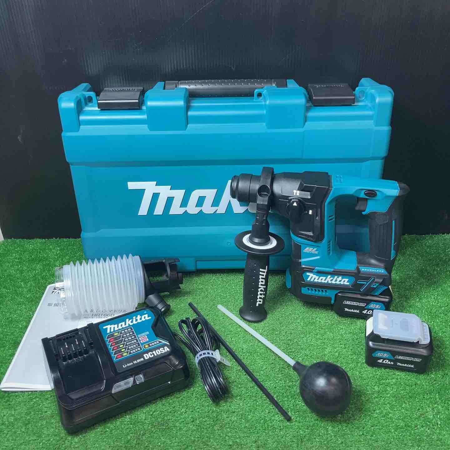 【中古】★マキタ(makita) コードレスハンマドリル HR166DSMX 10.8V蓄電池2個付き添い人【岩槻店】