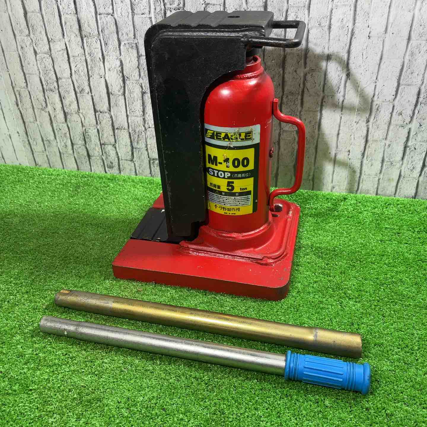 【中古】◇鷲(今野製造所) 爪付き添い人万力 M-100【三角江店】