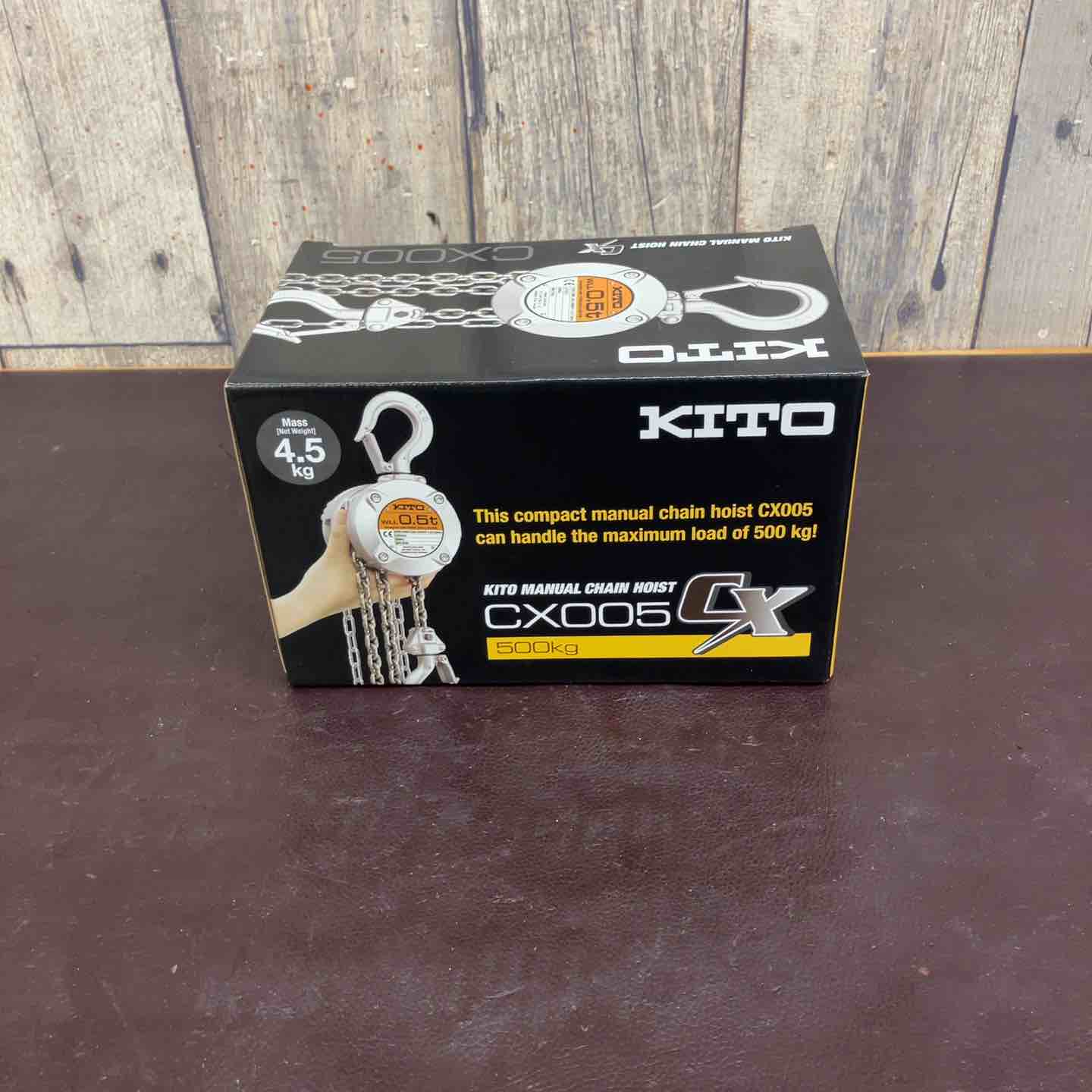 【新古】【未当て嵌める(店先見せびらかす品)】 KITO(キトー) チェーン店立ちはだかる CX005 (CX1A) 【東大和店】