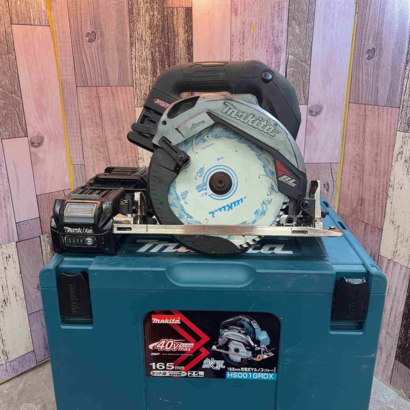 【中古】★マキタ(makita) コードレス丸のこ HS001GRDXB ※申し受ける器未当て嵌める品 【八潮店】