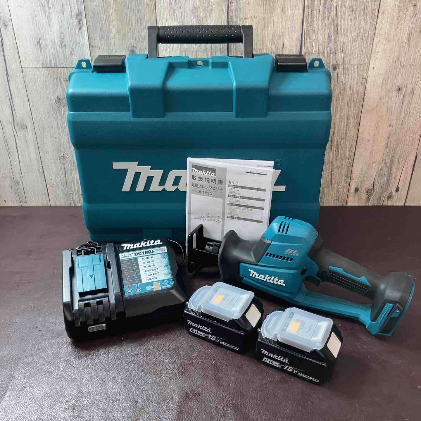 【新古】★マキタ(makita) コードレスレシプロソー JR189DRGX【岩槻店】