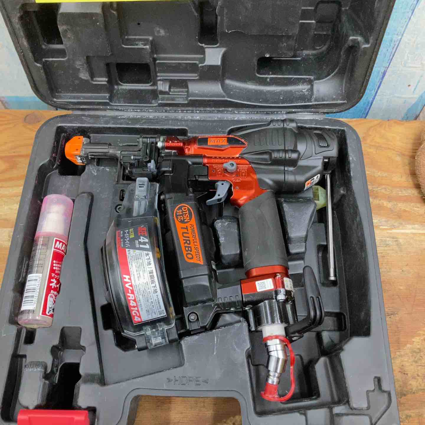 【中古】★マックス(MAX) 高圧エア湖螺子釘打ち機 HV-R41G4-R【柏店】