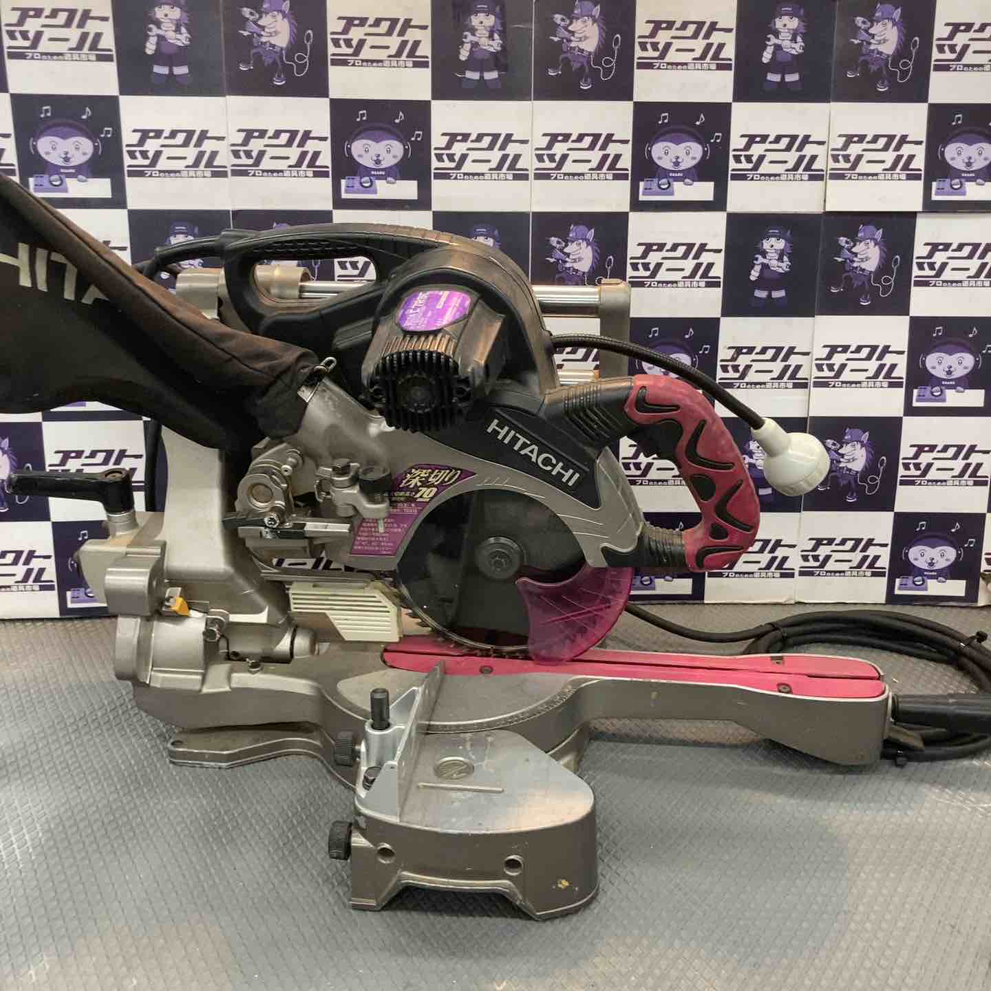 【中古】★ハイコーキ(HIKOKI ※旧:日立工機) 卓上横すべり丸のこ C7RSC【所沢店】