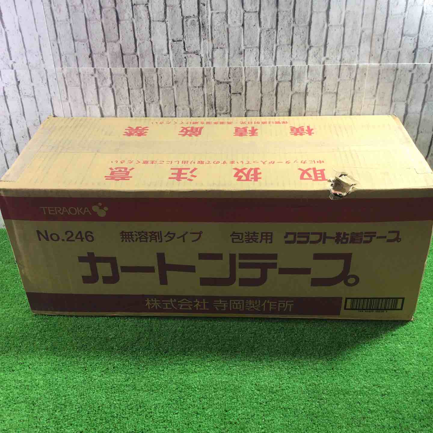 【新古】寺岡製造所 手工芸品へばり着く磁気テープ カートン磁気テープ 50mmX50m 無溶解剤【三角江店】