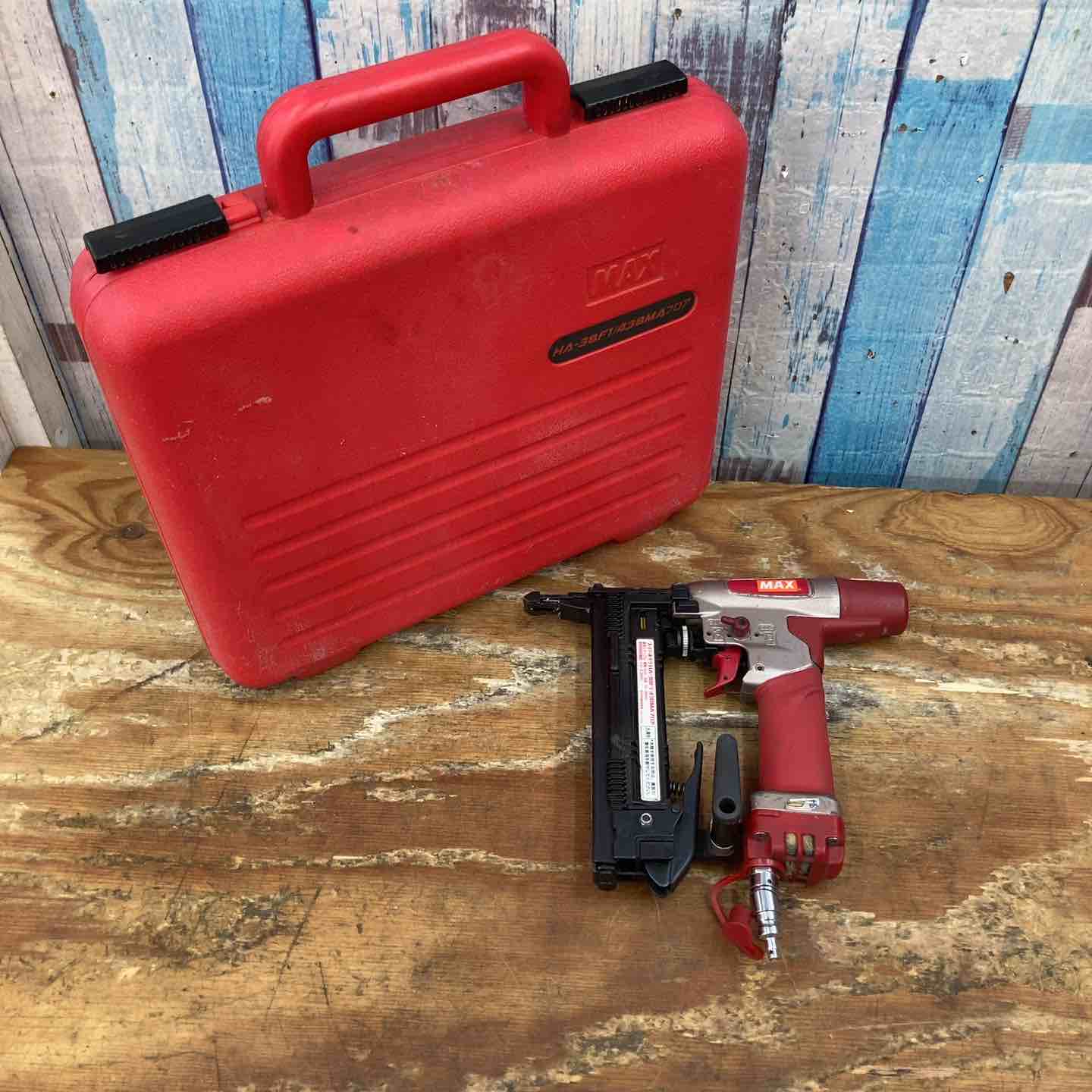 【中古】◇マックス(MAX) 高圧フロアタッカ HA-38F1/438MA立ち会い場 4MA【柏店】