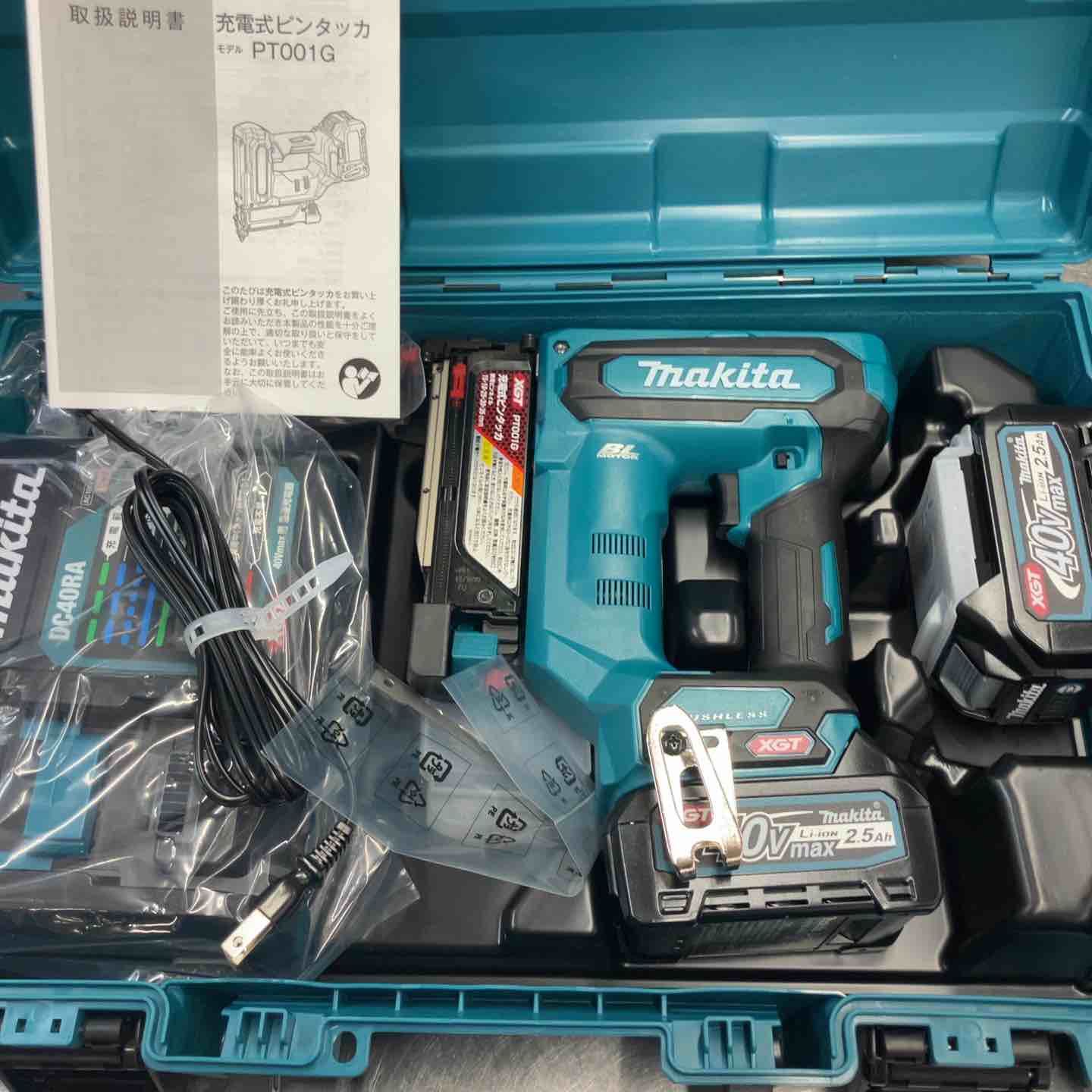 【新古】【未当て嵌める(店先見せびらかす品)】★マキタ(makita) 35粍コードレスピンネイラ PT001GRDX【東大和店】