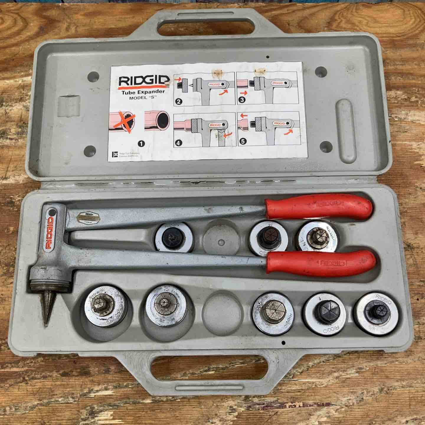 【中古】◇リジッド(RIDGID) チューブエキスパンダー モデルS MODEL'S'【柏店】|アクトツール店