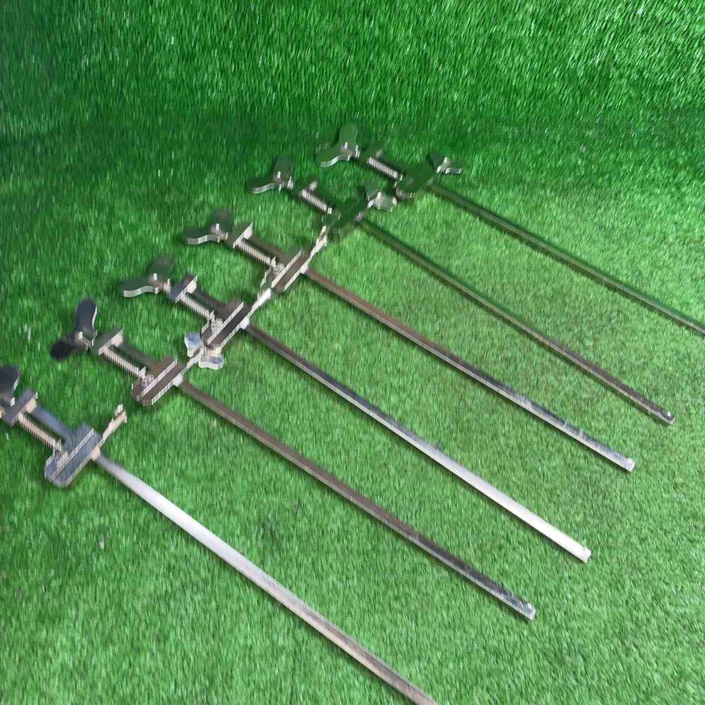 【中古】山崎製作所/YAMAZAKI ハタガネ はた金 6本セット【藤沢店】｜アクトツール店
