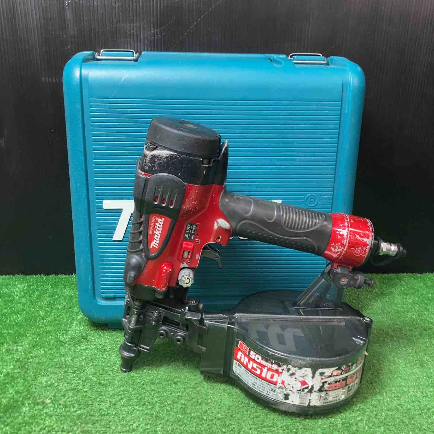 【中古品】★マキタ(makita) 高圧エア釘打ち機 AN510HS サイディング【岩槻店】|アクトツール店
