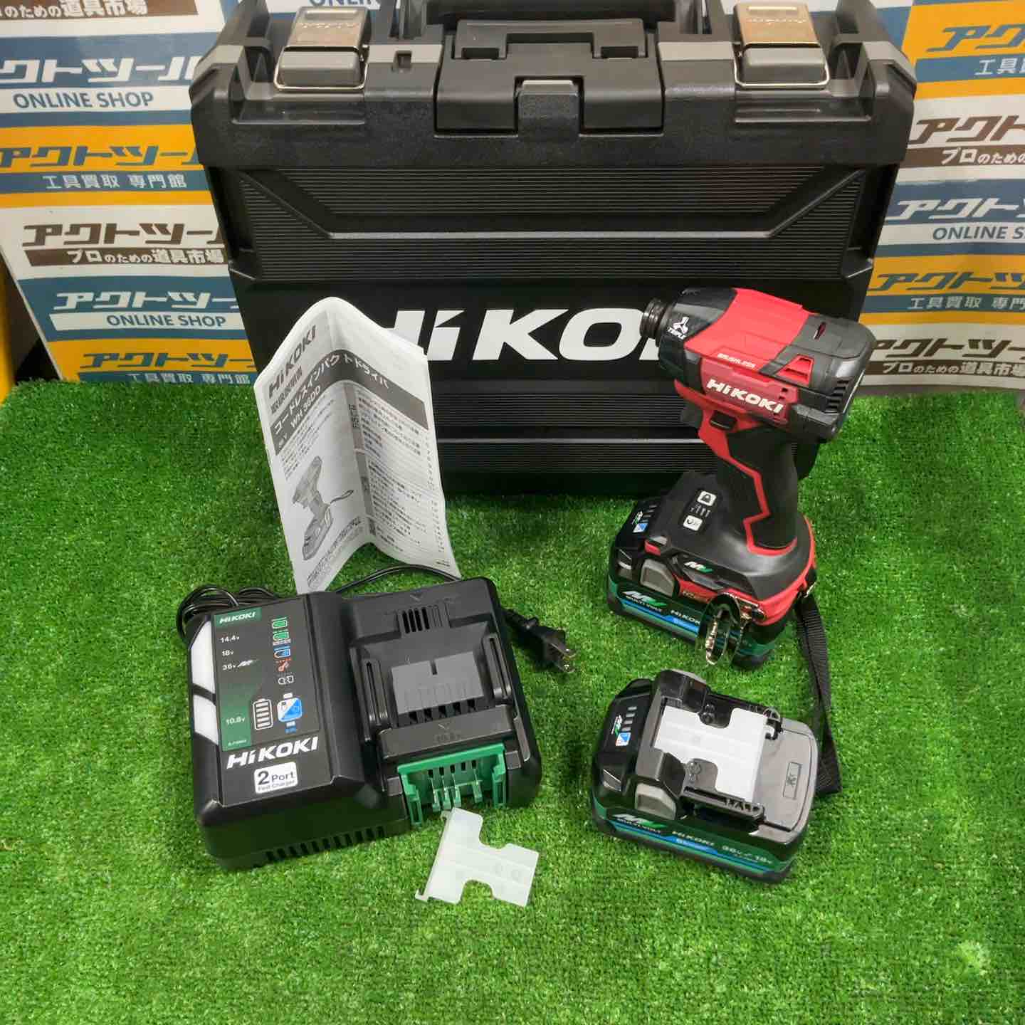【新古】★ハイコーキ(HIKOKI ※旧:日立工機) コードレスインパクトドライバ スコーピオンレッド WH36DD(2XHRSZ)【草加店】|アクトツール店