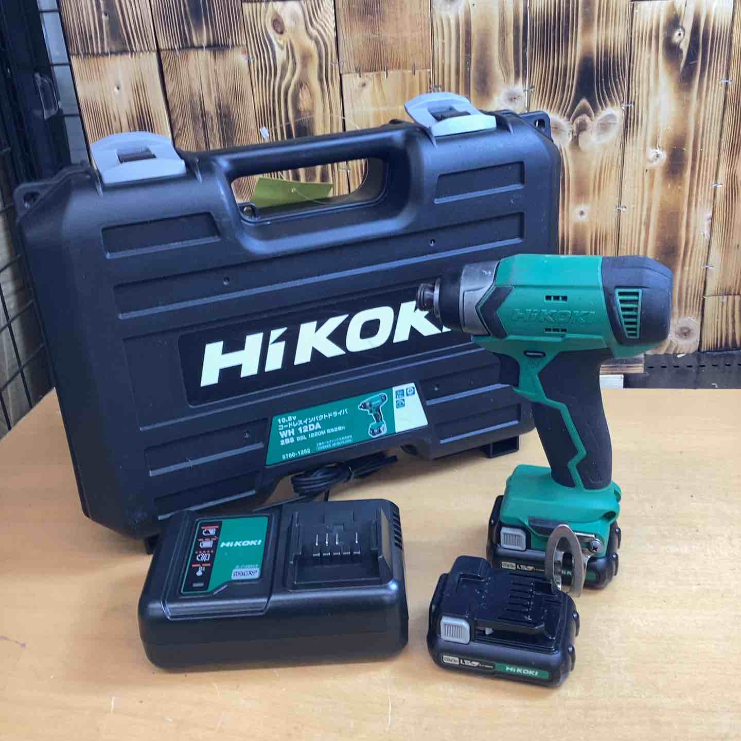 【中古】★ハイコーキ(HIKOKI ※旧:日立工機) コードレスインパクトドライバー WH12DA(2ES)【越谷店】｜アクトツール店