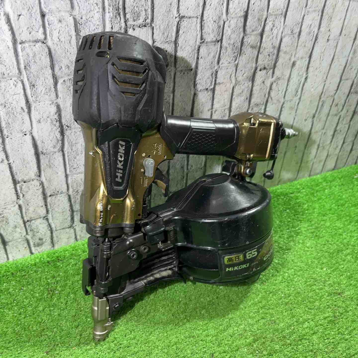 【中古】★ハイコーキ(HIKOKI ※旧:日立工機) 高圧エア釘打ち機 NV65HR2(S)【川口店】｜アクトツール店