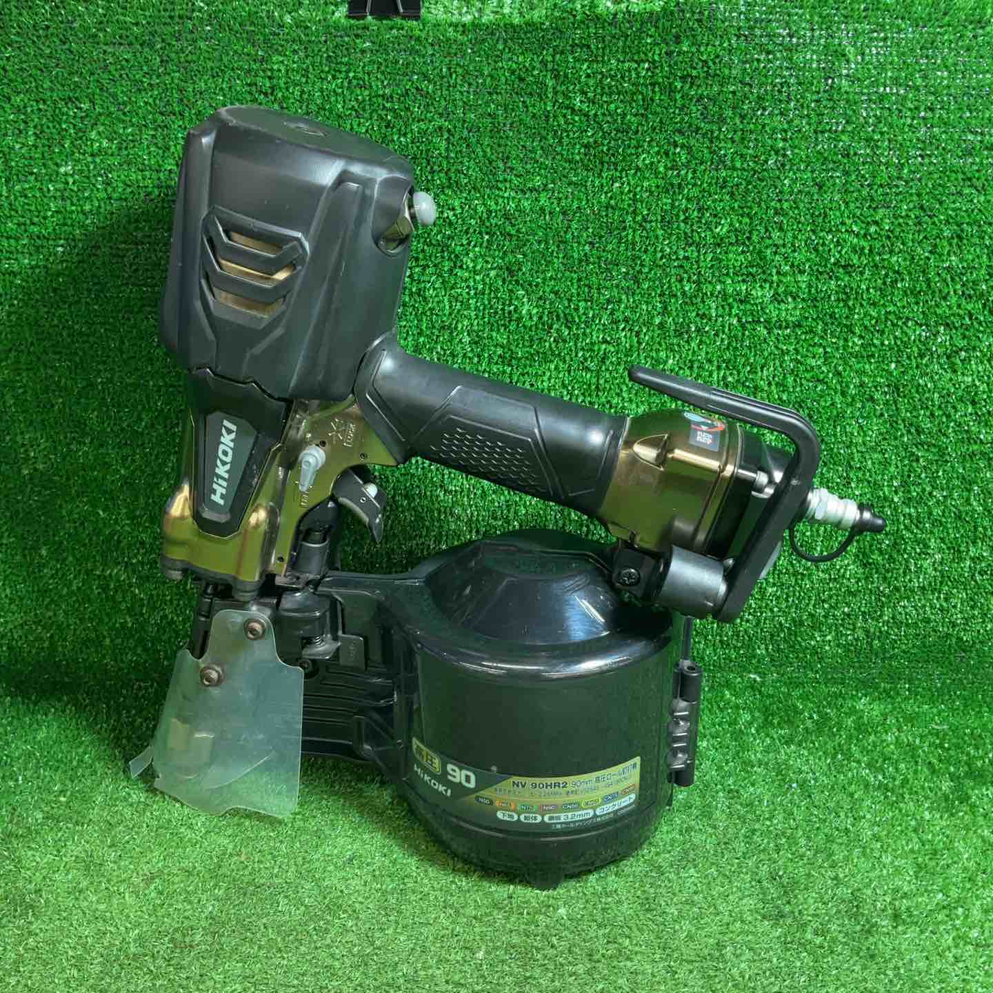 【中古】 ハイコーキ(HIKOKI ※旧:日立工機) 高圧エア釘打ち機 NV90HR2(S)【藤沢店】｜アクトツール店