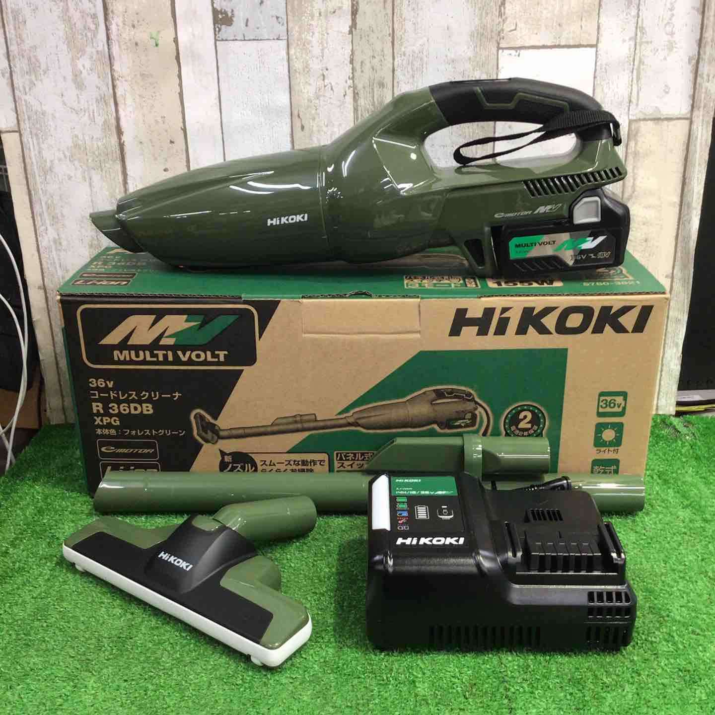 【新古】★ハイコーキ(HIKOKI ※旧:日立工機) コードレスクリーナー R36DB(XPG)【町田店】｜アクトツール店