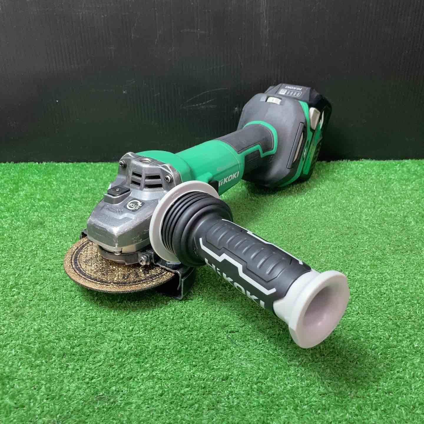 【中古品】★ハイコーキ(HIKOKI ※旧:日立工機) 100mmコードレスディスクグラインダ G3610DC(NN) ◇刃・ハンドル・フィルター新品！【岩槻店】｜アクトツール店