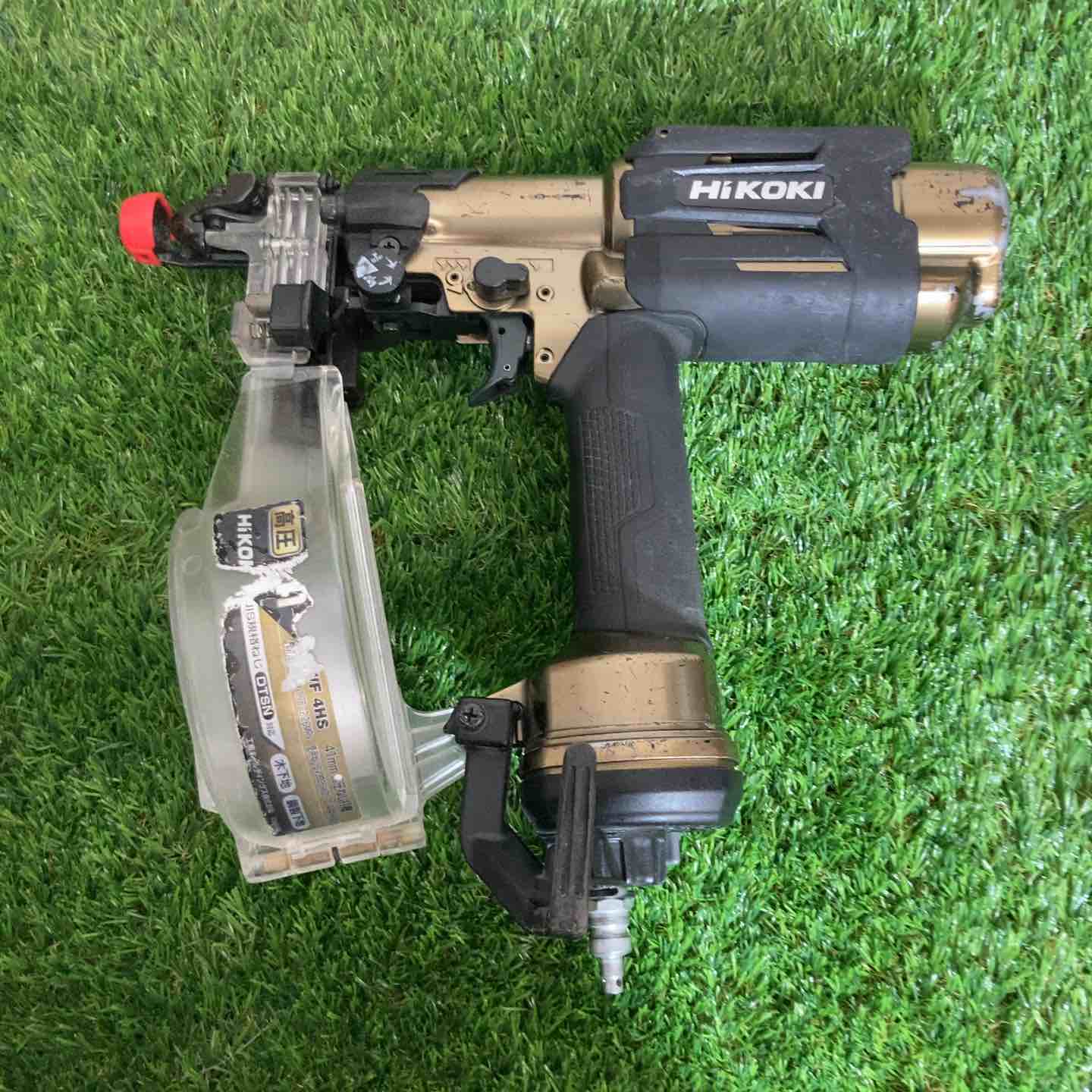 【中古】★ハイコーキ(HIKOKI ※旧:日立工機) 高圧エアネジ打ち機 WF4HS　本体のみ【戸田店】｜アクトツール店