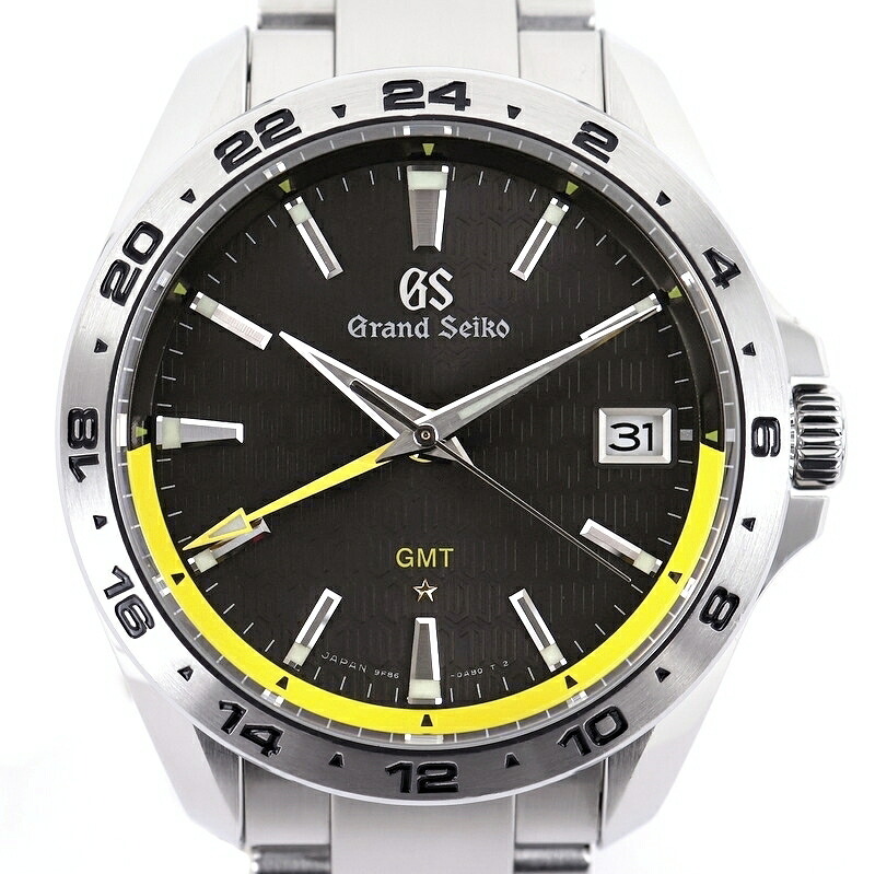 グランドセイコー GMT スポーツコレクション キャリバー9F 25周年記念限定モデル 世界限定800本 SBGN001 9F86-0AA0 チャコールグレー SS アクトワン【中古】｜ACT ONE　店