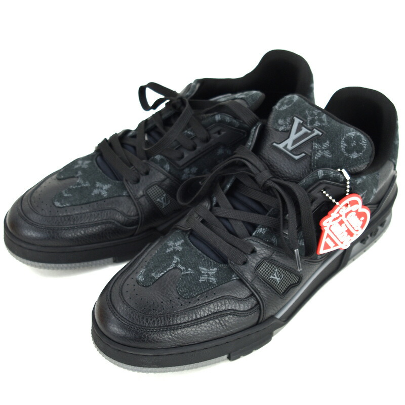 ルイヴィトン スニーカー ブラック 41サイズ LOUIS VUITTON ルイ・ヴィトン スニーカー メンズ ブランド