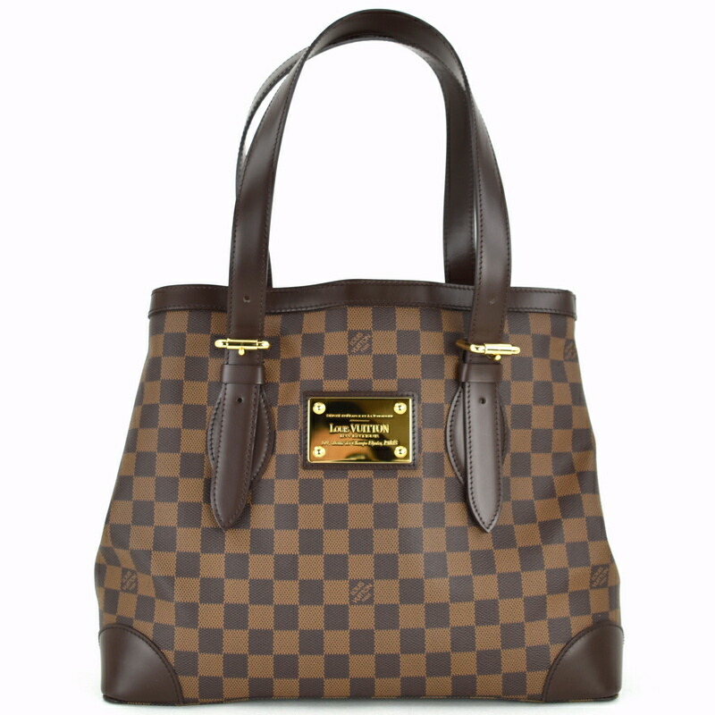 LOUIS VUITTON ミニトートバッグ ハムステッド ダミエ ルイヴィトン ダミエ ハムステッドMM トートバッグ 4853 - メルカリ
