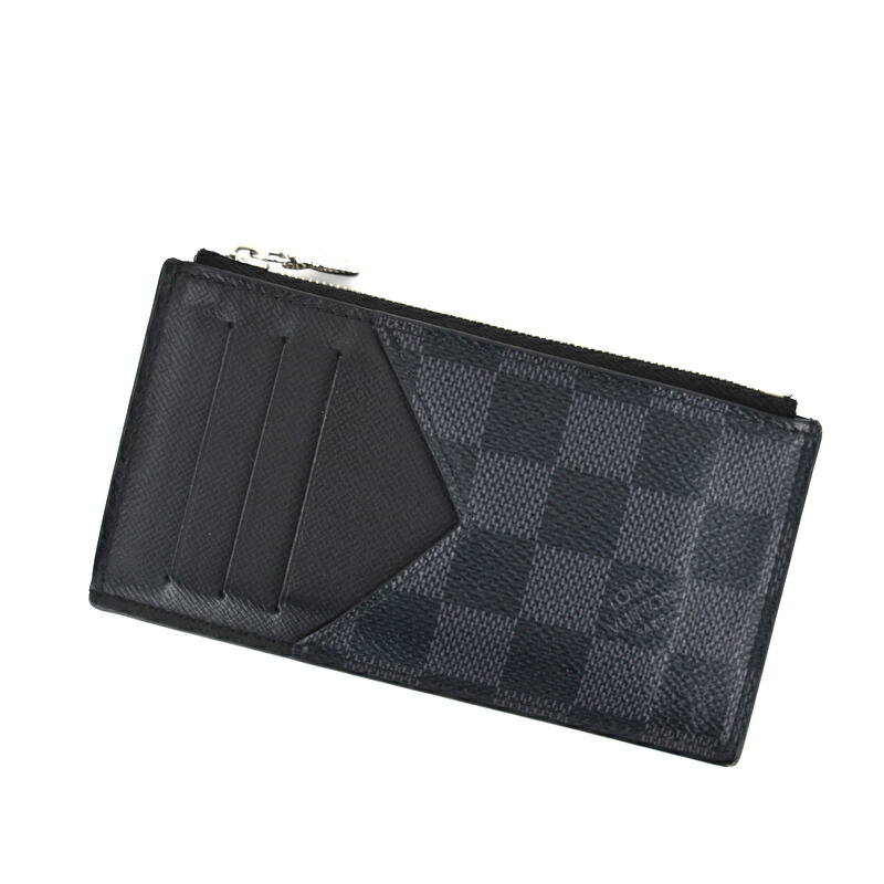 Louis Vuitton ダミエ ブラック コインケース（型番あり） ルイヴィトングラフィット ジッピーコインパース 14137 黒