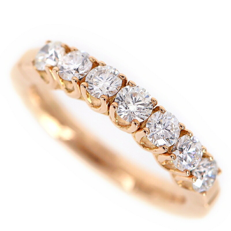 ピキョッティ 指輪 18金 K18PG ピンクゴールド ダイヤ 0.75ct フリーサイズ ダイヤリング ダイヤモンド ファッションリング ジュエリー アクトワン【中古】