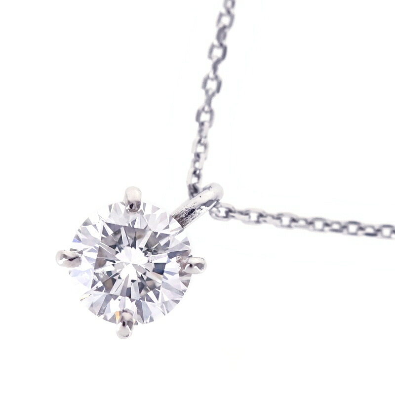 一粒ダイヤネックレス ダイヤモンド 0.532ct ソーティング付 Pt850×900 45cm スライド式 ジュエリー レディース アクトワンオリジナル【新品】|ACT ONE 店