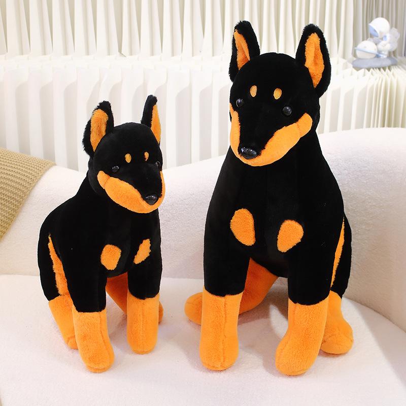 楽天市場】ぬいぐるみ ドーベルマン 長さ37cm □ 犬 子犬 ドッグ 動物