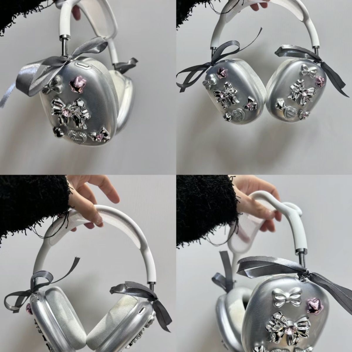 楽天市場】【正規品】 ANDAASH ヘッドフォン装飾 リボン Bow 02