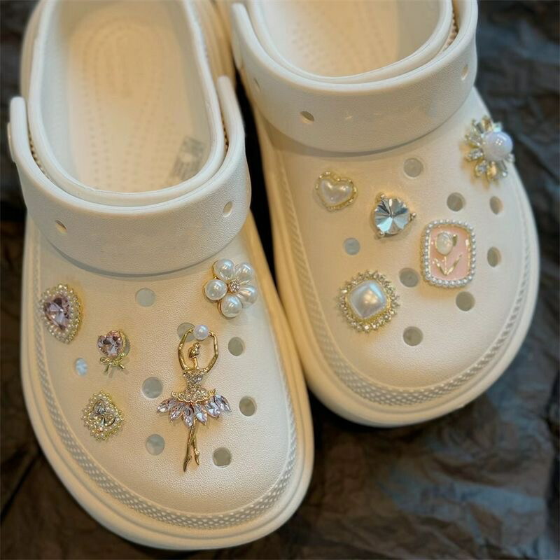 楽天市場】crocs JIBBITZ EVERYTHING NICE GEM MIX 5 PACK