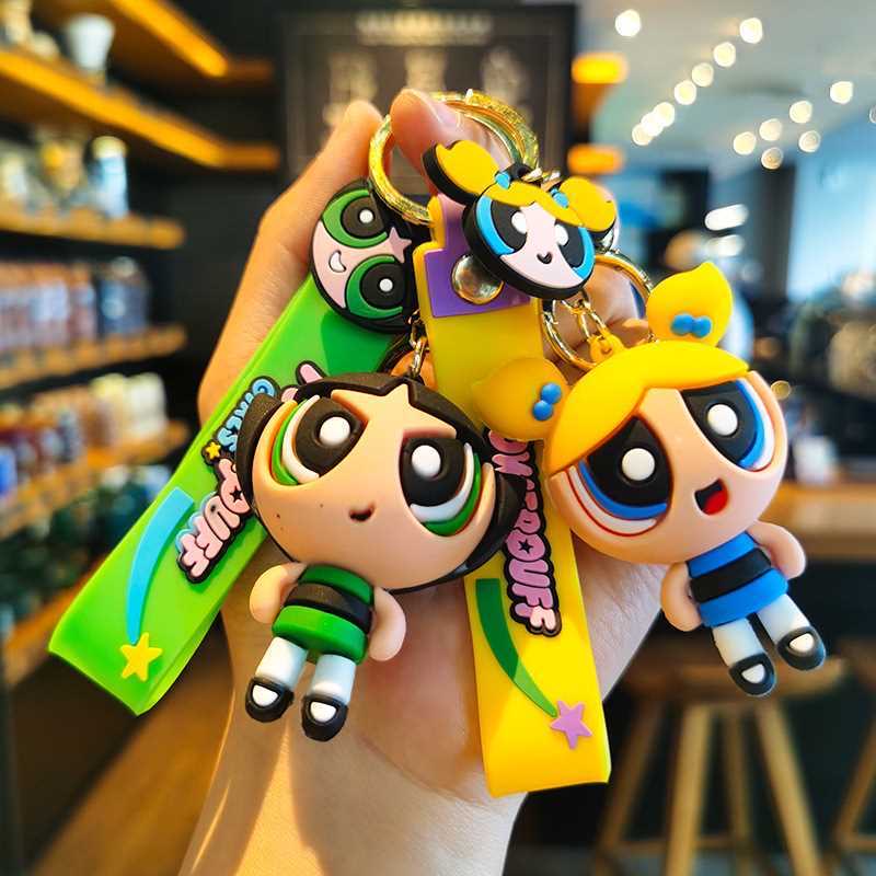 ラバーキーチェーン  パワーパフガールズ キャラクター ロゴ 3D キーホルダー 並行輸入 アメリカン雑貨 楽天市場】ラバーキーチェーン パワーパフガールズ バブルス
