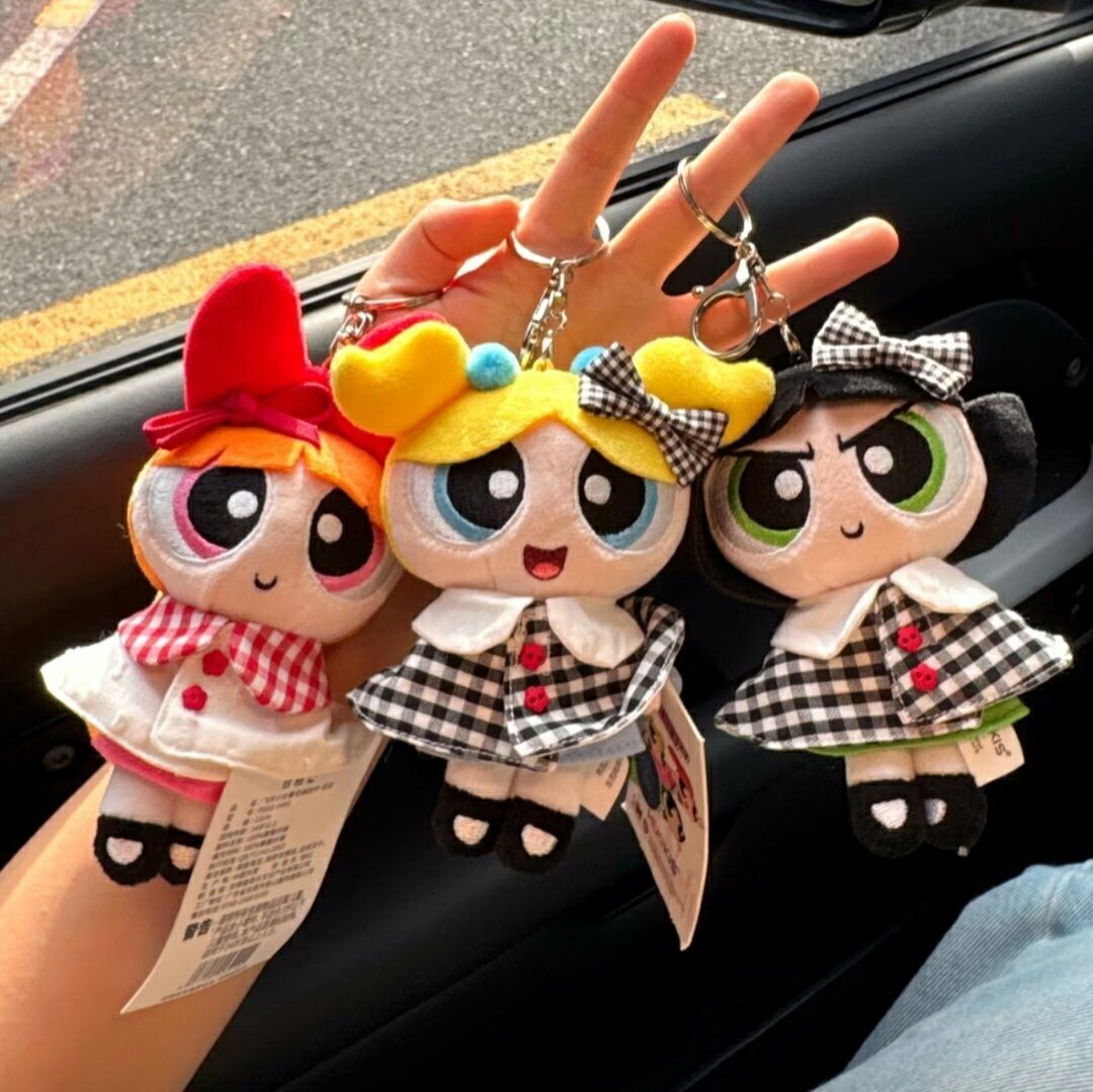 パワーパフガールズ ラージぬいぐるみ クッション パワーパフガールズ ラージぬいぐるみ | オンラインクレーン