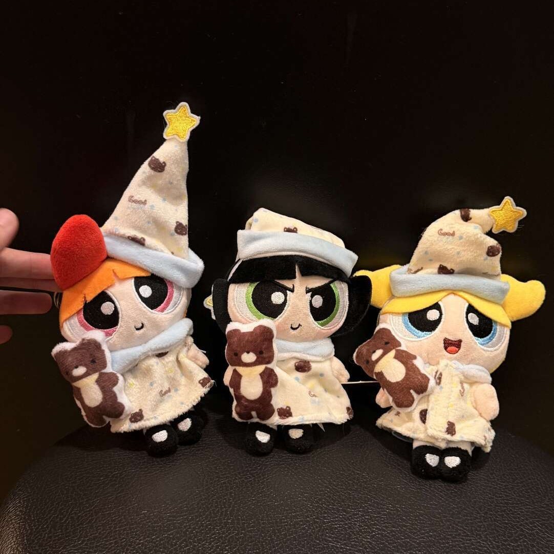 パワパフガールズぬいぐるみ】NEWJEANS LINE FRIENDS パワパフ